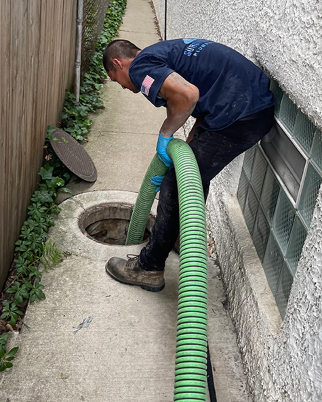 Suburban Plumbing Sewer Line and Drain Cleaning Ex